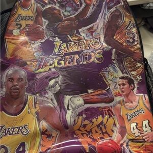 Lakers Legends Graphic Backpack - Purple & Gold